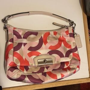 Coach Multicolored Kristin ChainLink handbag
